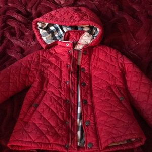 Authentic Burberry coat for children